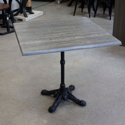 square outdoor melamine board restaurant cafe tables