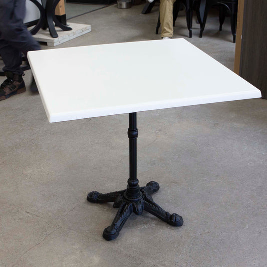 square outdoor melamine board restaurant cafe tables