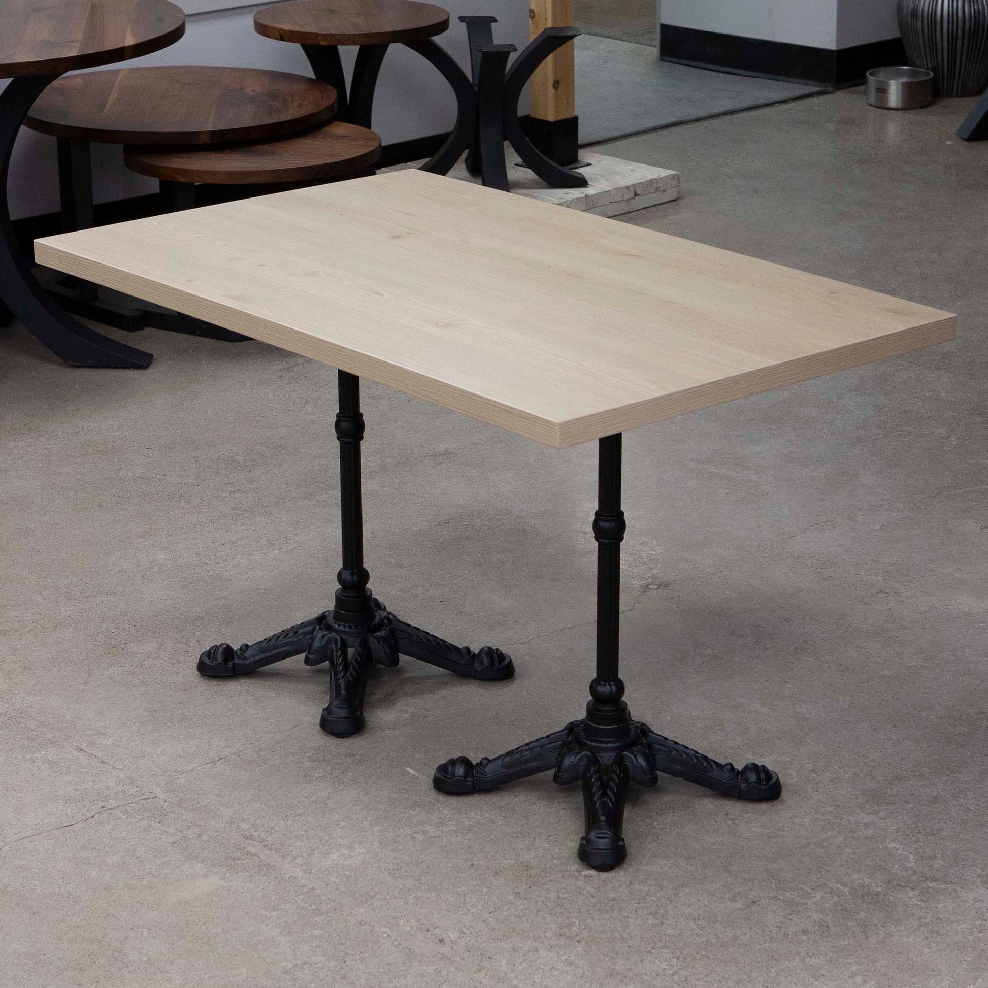 melamine board restaurant tables