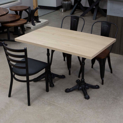 melamine board restaurant tables and chairs