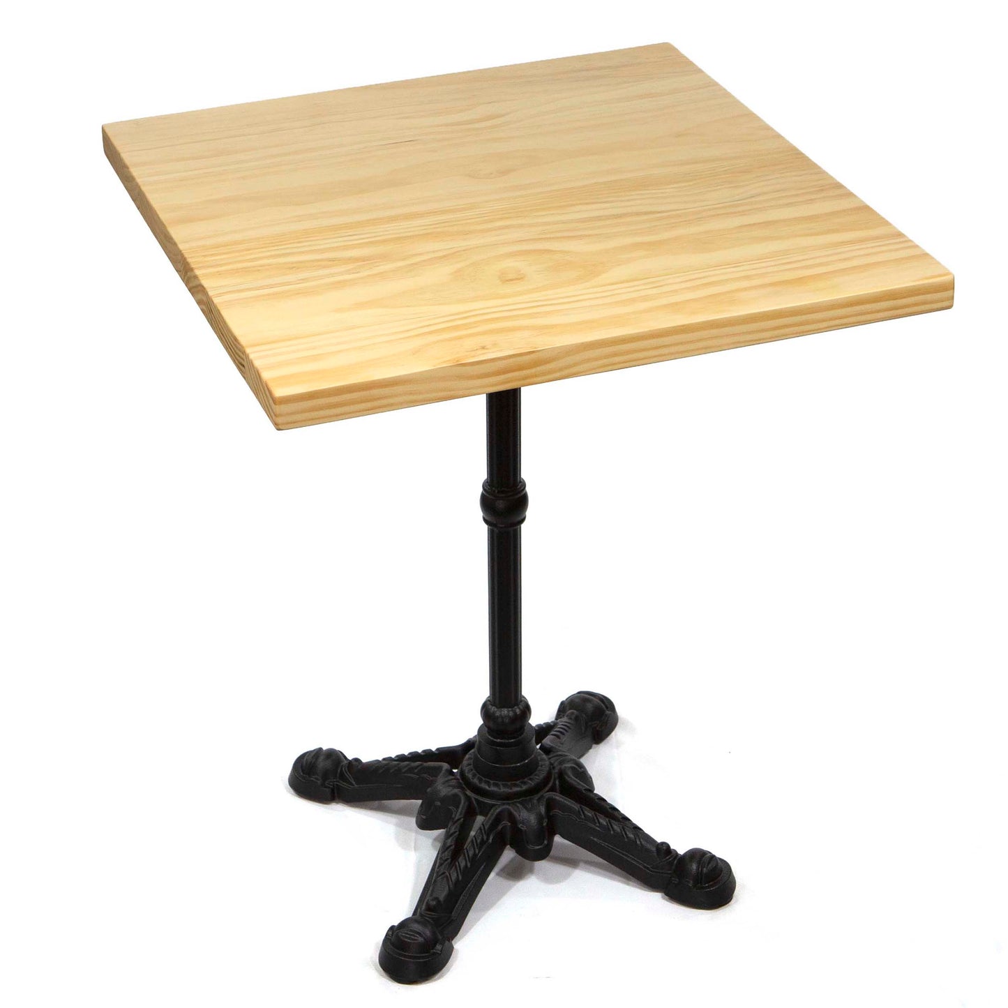 square solid pine wood restaurant tables