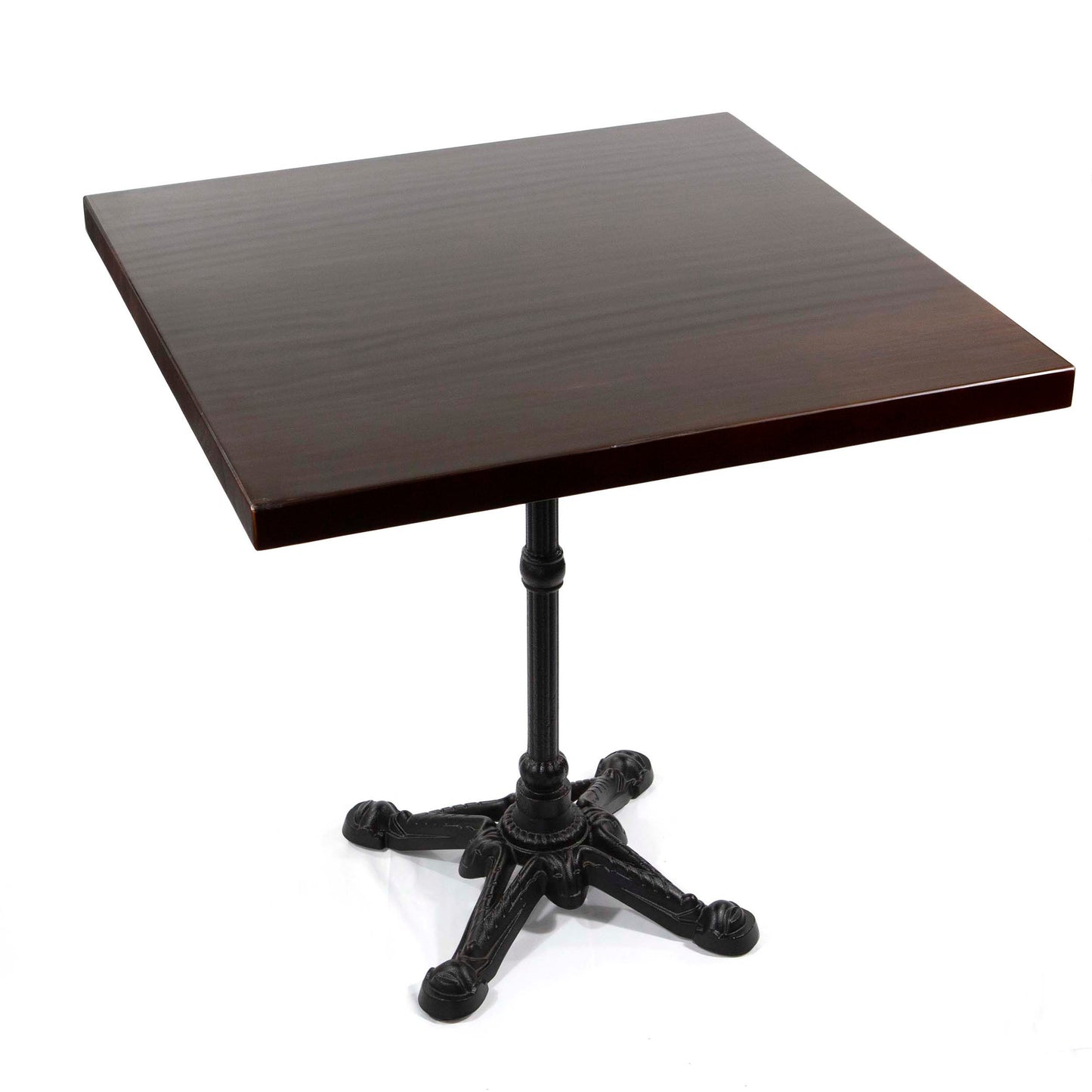 30 x 30" solid pine wood restaurant cafe table