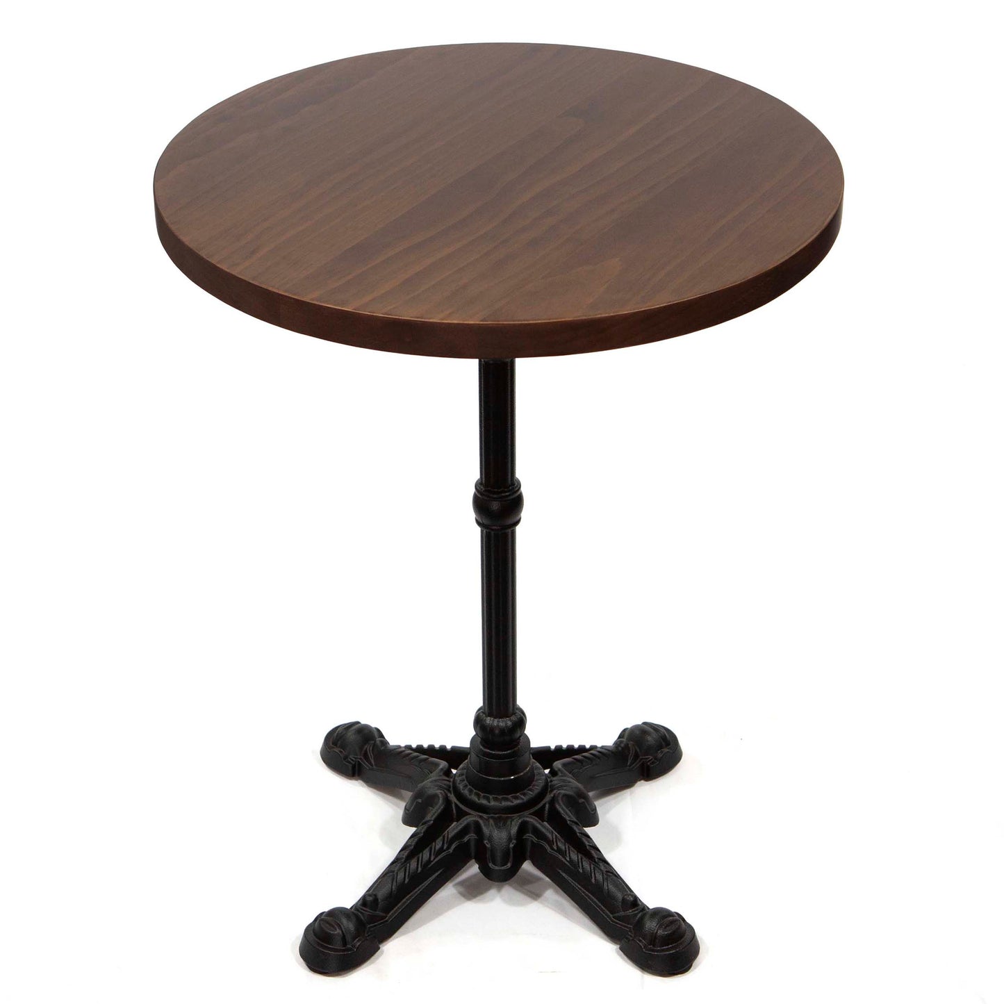 J63PD24WN solid pine wood round restaurant table