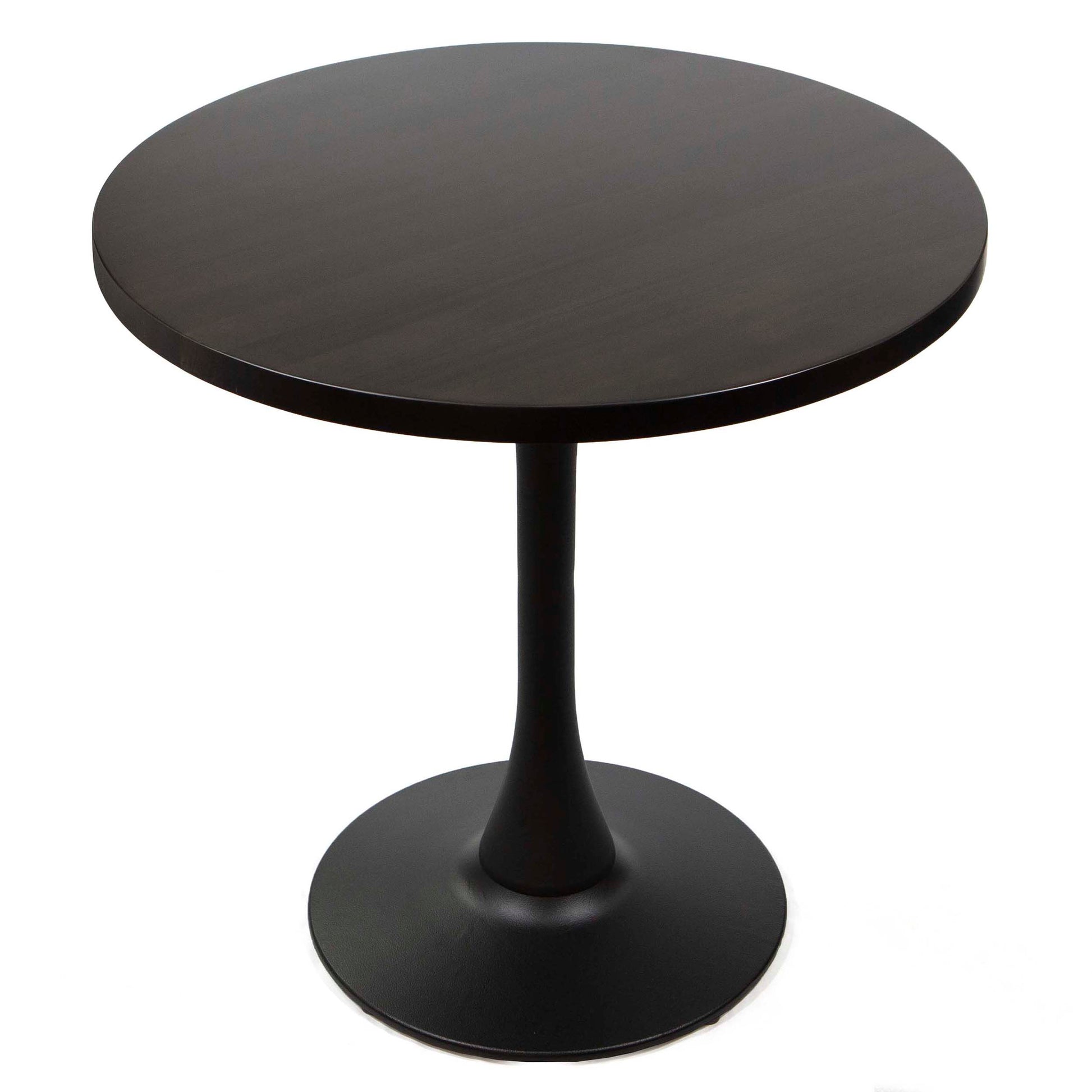 30" round solid European beech hardwood restaurant cafe table