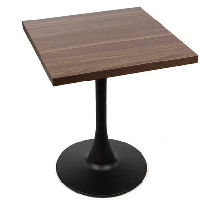 dark walnut colour melamine board restaurant cafe table
