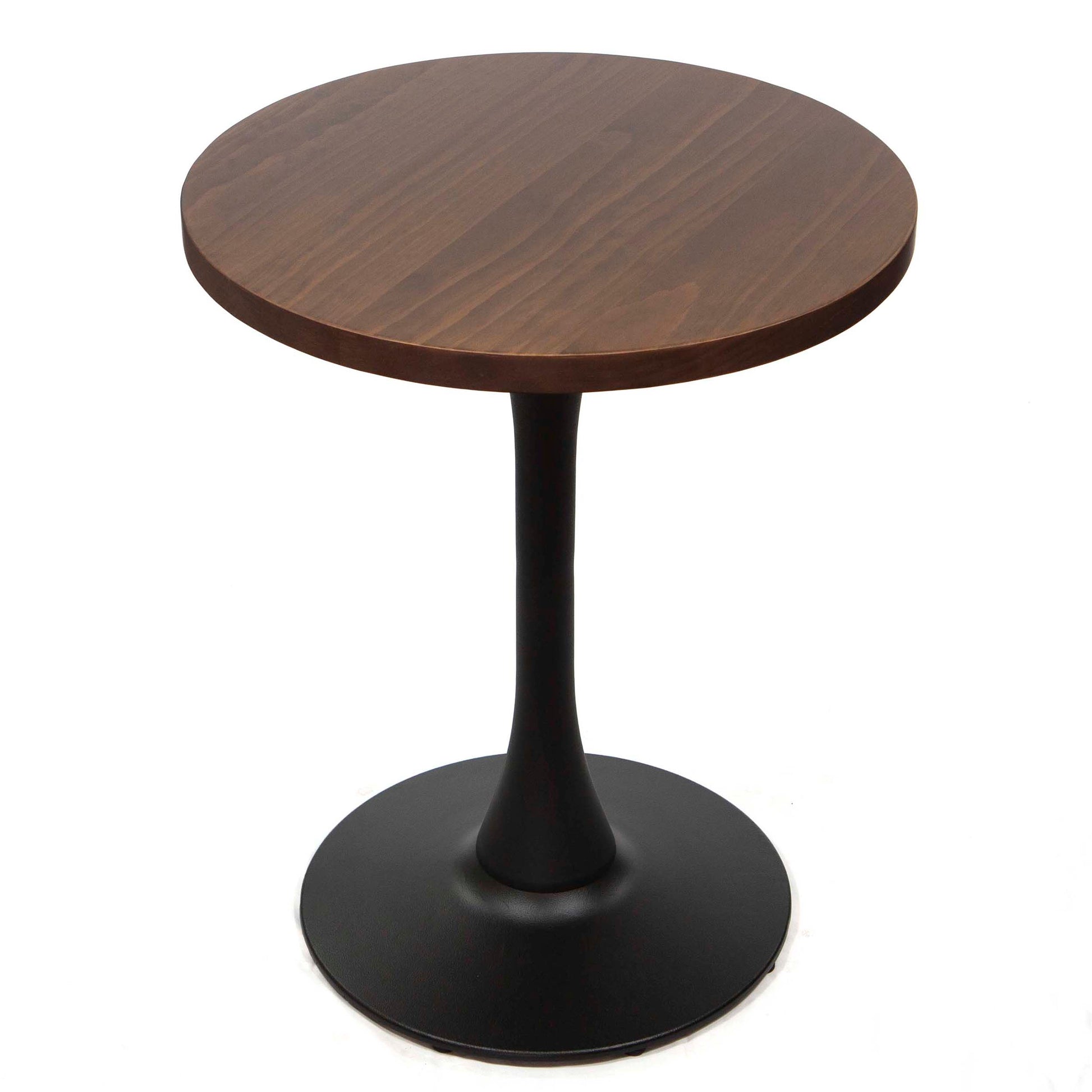 solid pine wood round restaurant tables