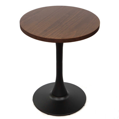 solid pine wood round restaurant tables