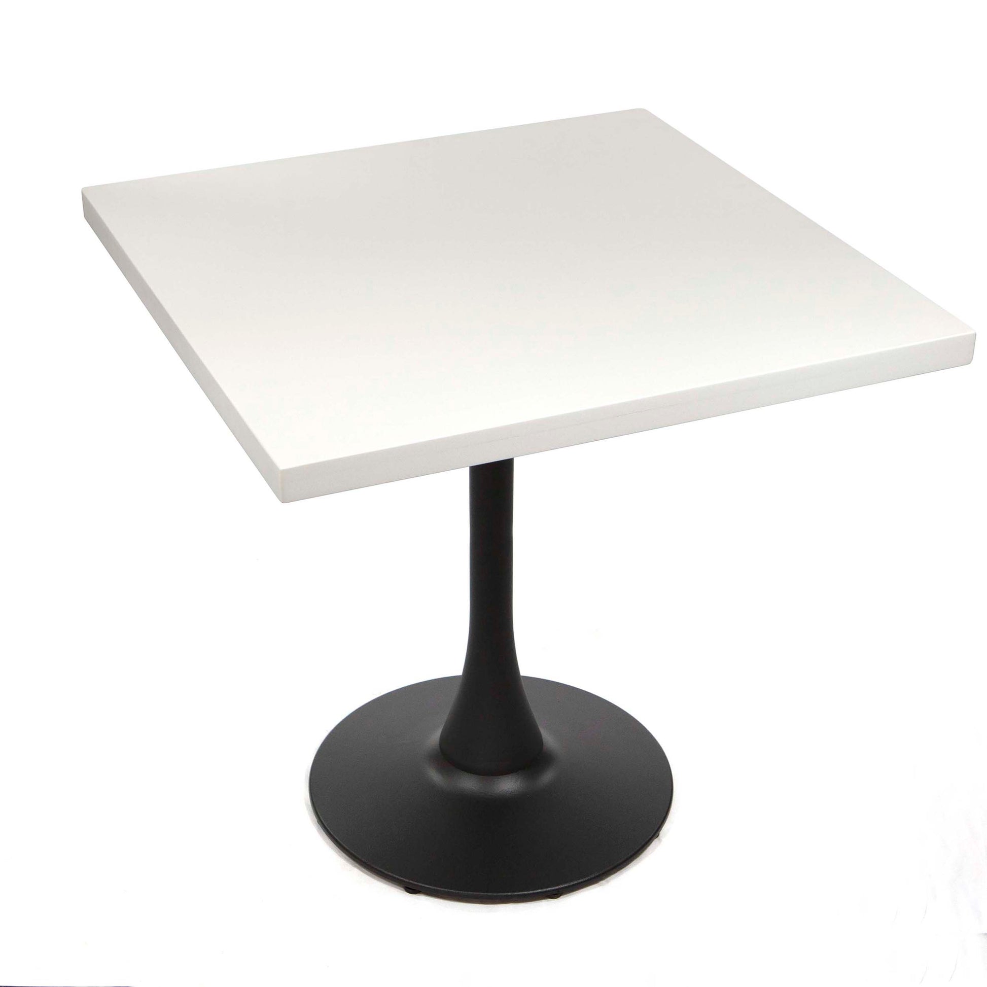 white quartz restaurant tables