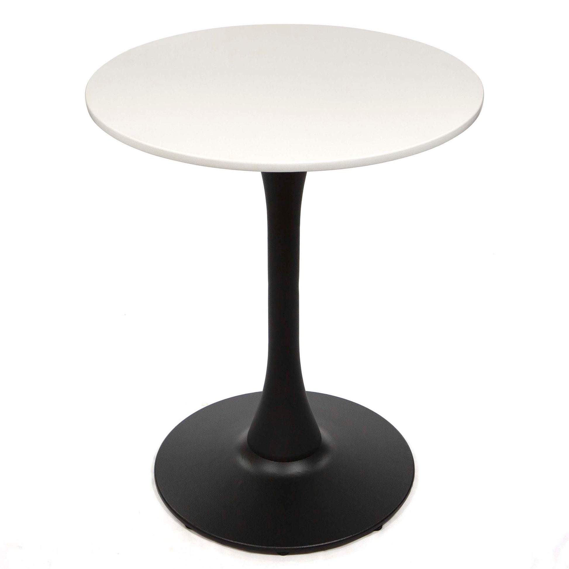 round white quartz cafe tables