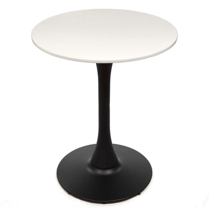 round white quartz cafe tables