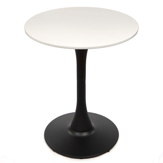 round white quartz cafe tables