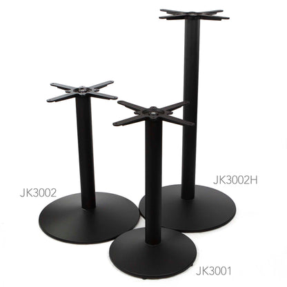 round cast iron restaurant cafe bistro table base