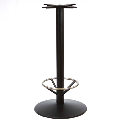 JK3010H bar height cast iron table base with footrest