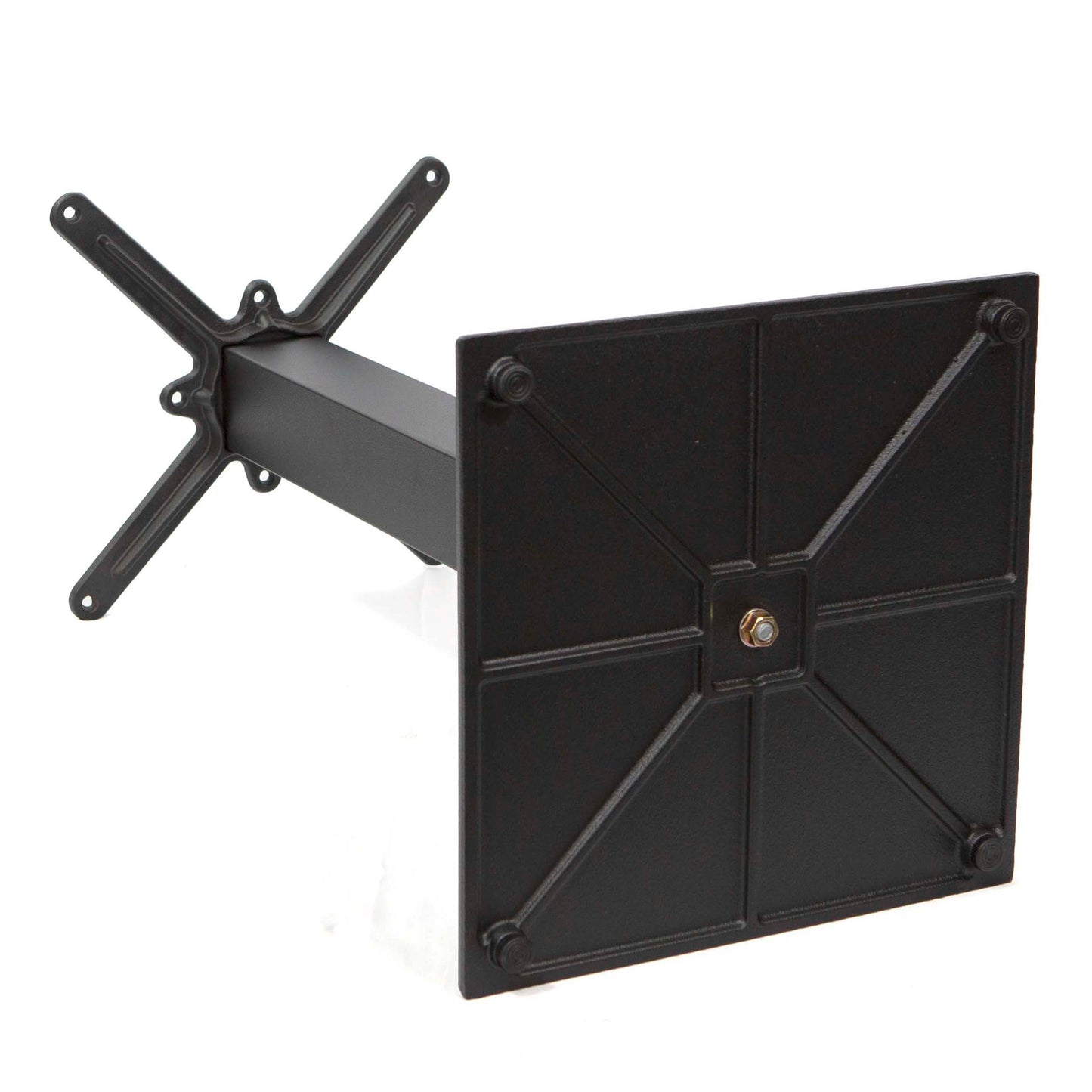 Flat Square Bistro Table Base in Cast Iron, 1 PC, Pedestal Shape #JK3016