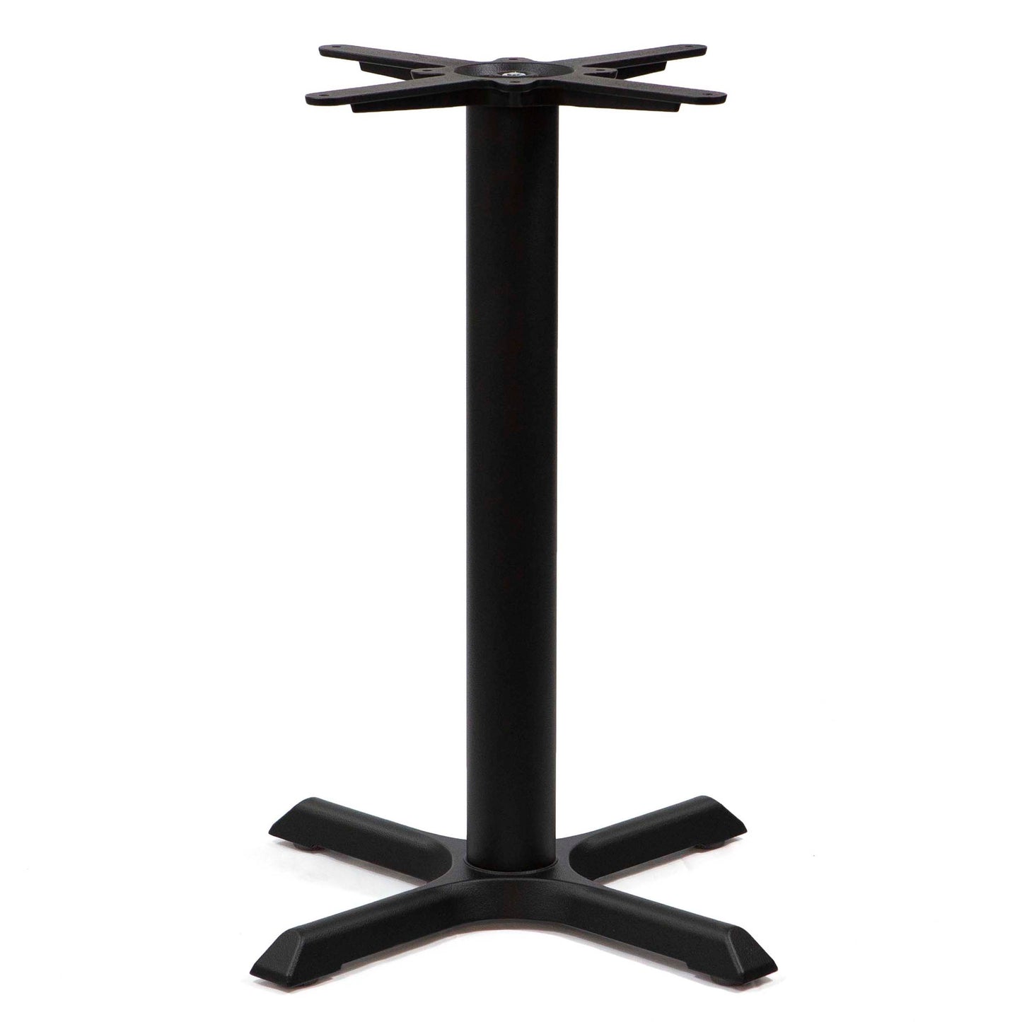 cross cast iron bistro cafe table base