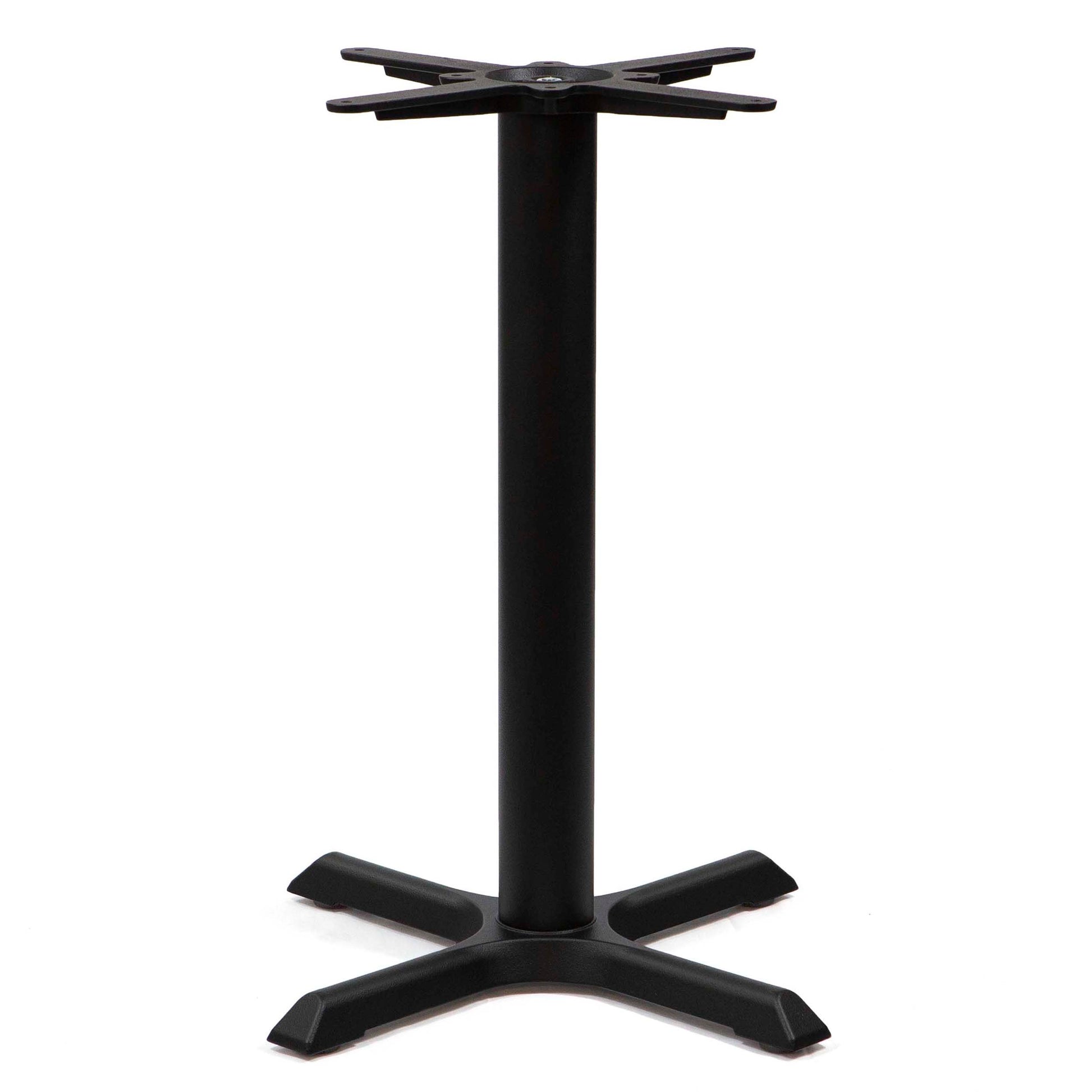 cross cast iron bistro cafe table base
