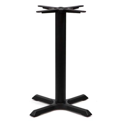 cross cast iron bistro cafe table base
