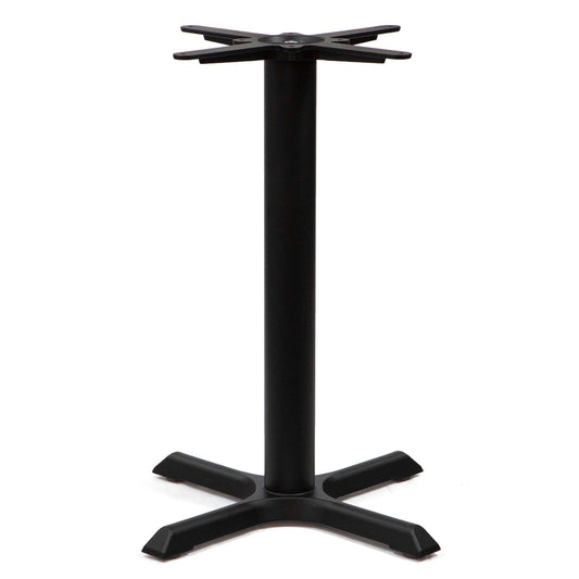 cross cast iron bistro cafe table base