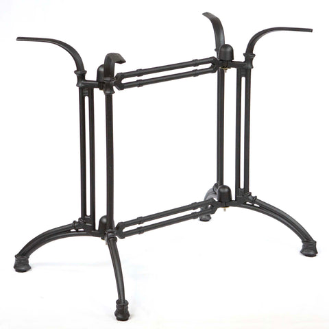 JK3072 cast iron 2x2 prong bistro table base