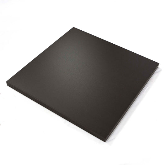 melamine board restaurant table tops, ebony black color
