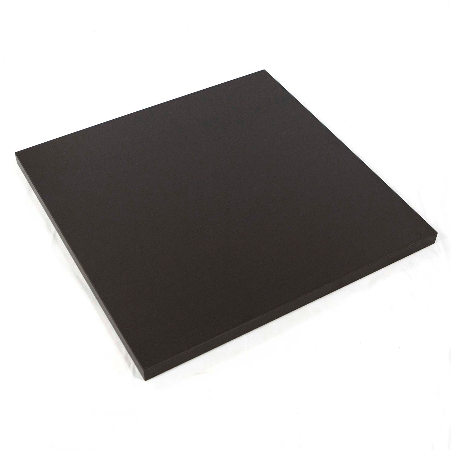 melamine board restaurant table tops, ebony black color
