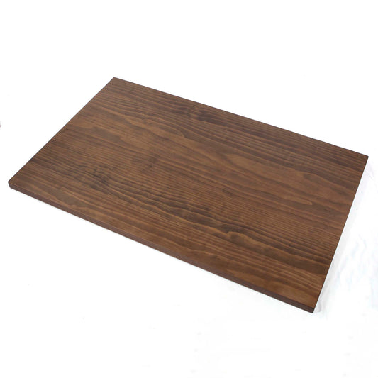solid pine wood restaurant table tops, dark walnut color