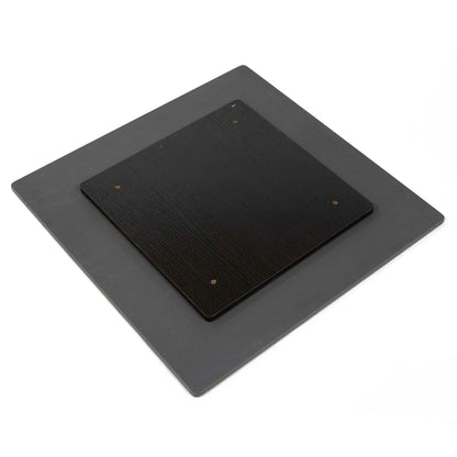 24 x 24" Sintered Stone Restaurant Table Top, Black Color #KE2424-BL