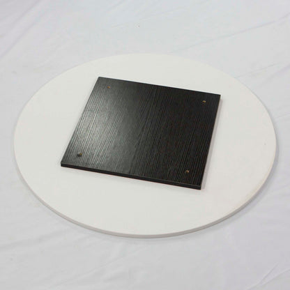30" Round Solid Quartz Restaurant Table Top, White Color #KKD30-W