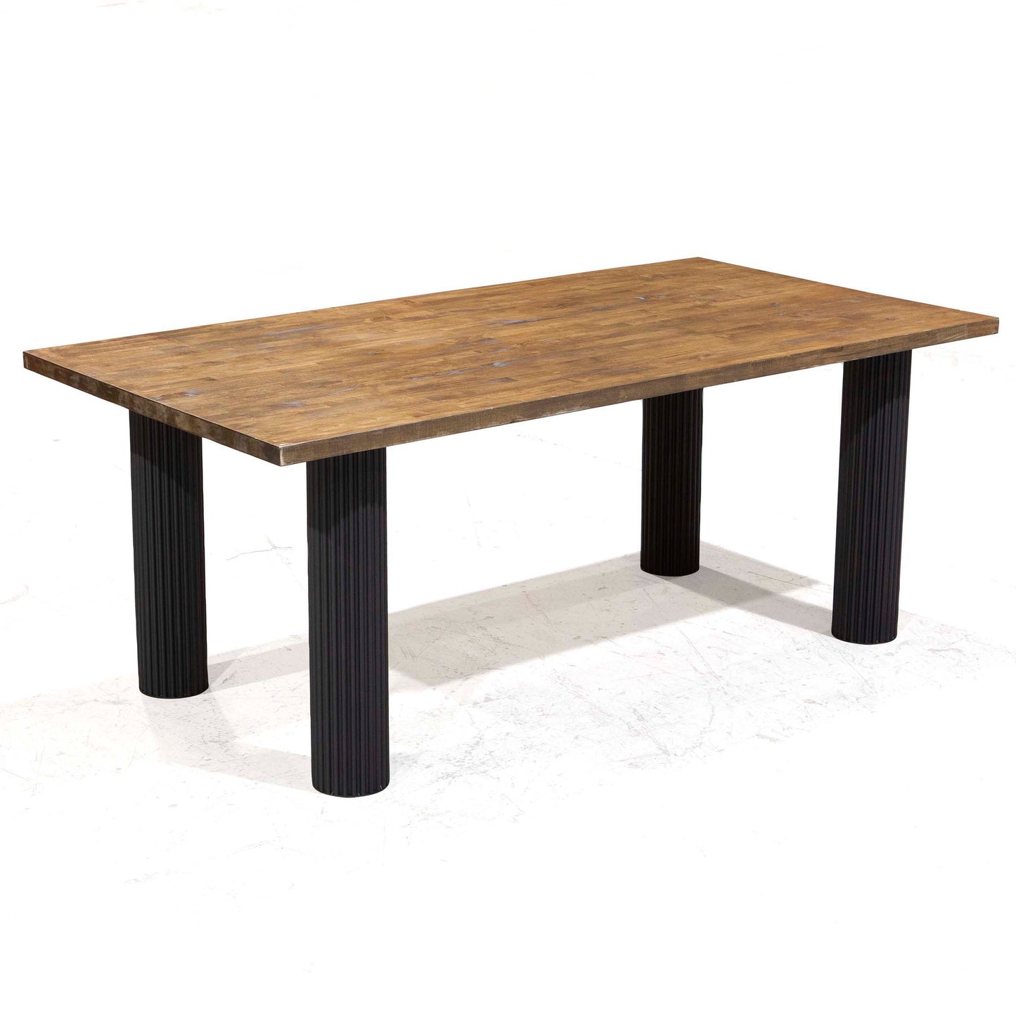 LK412 fluted dining table legs