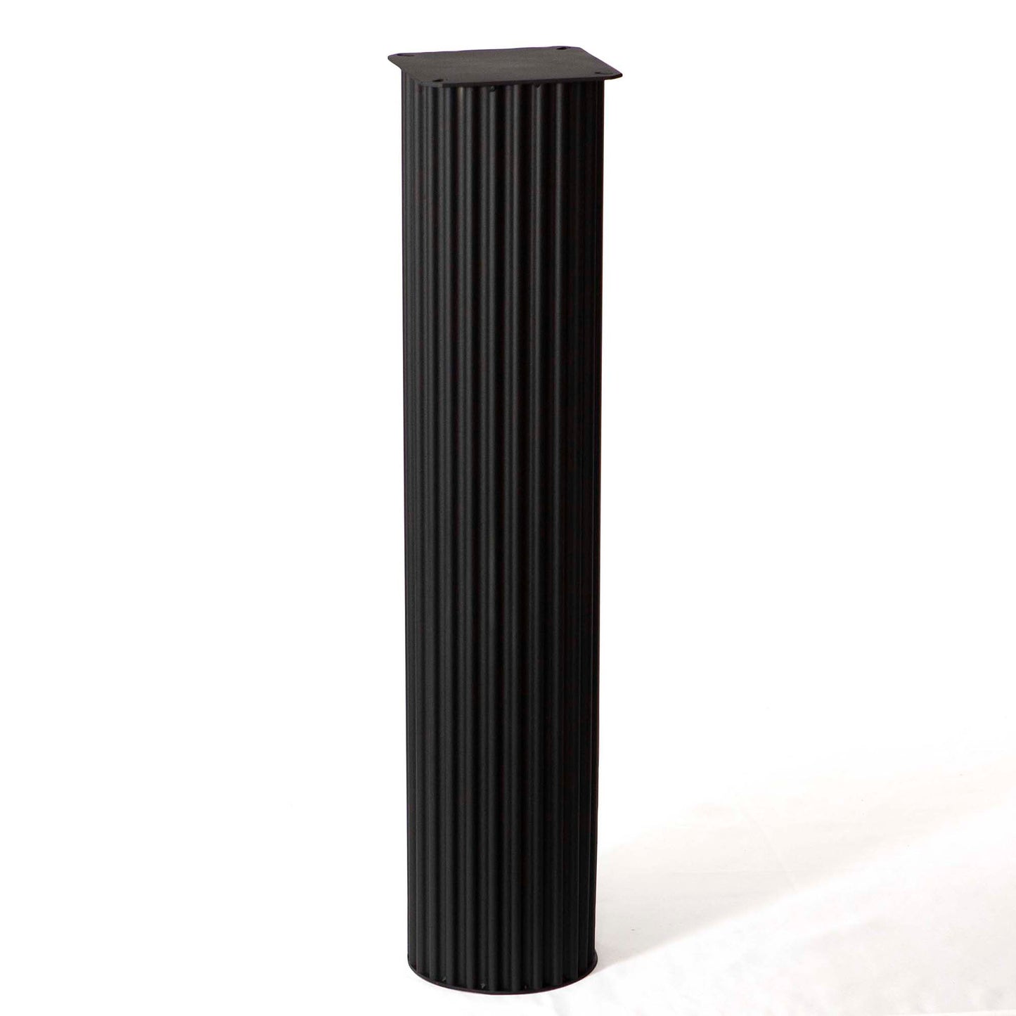 H28" Fluted Desk or Dining Table Legs, One Piece #LK412