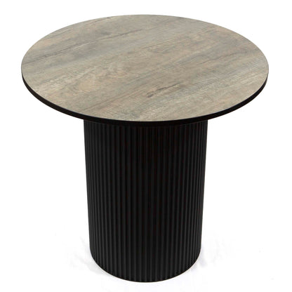 30" HPL round restaurant cafe table