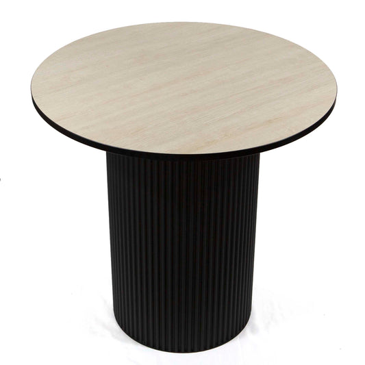 30" round HPL restaurant cafe table