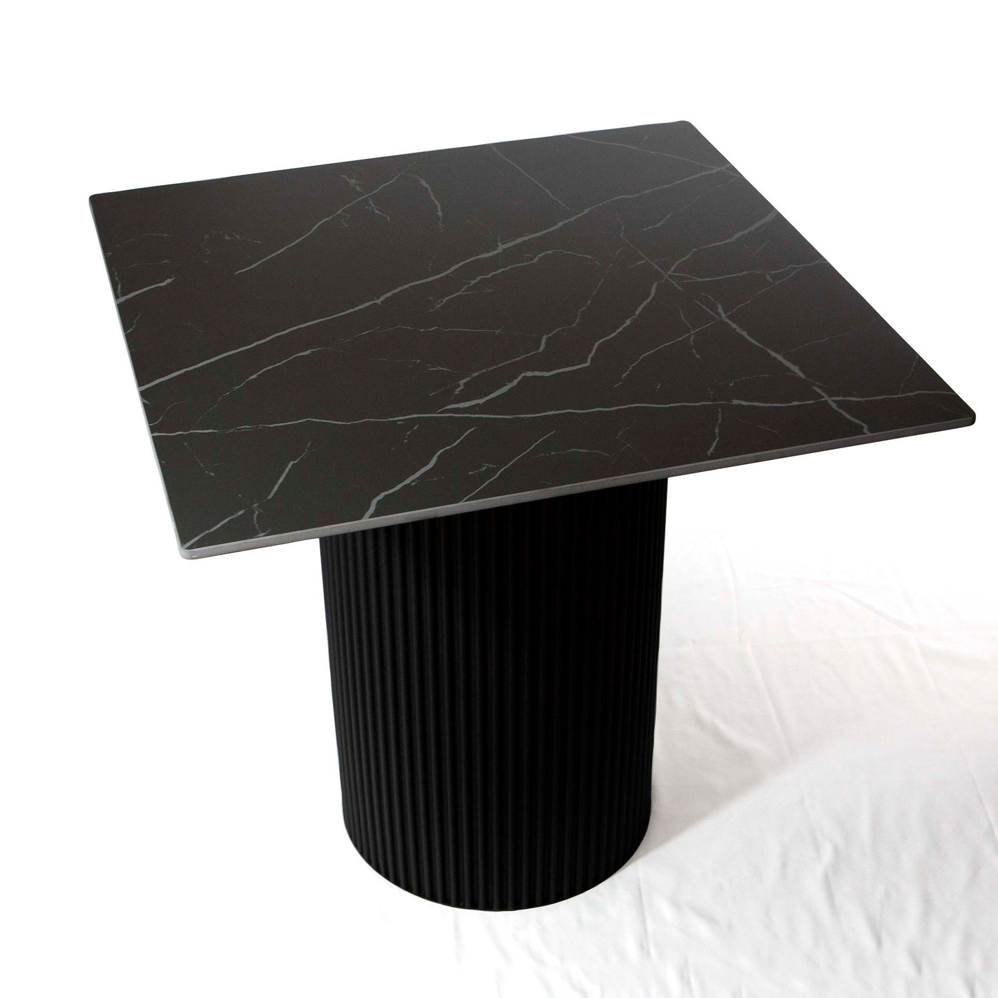 30" x 30" sintered stone cafe table