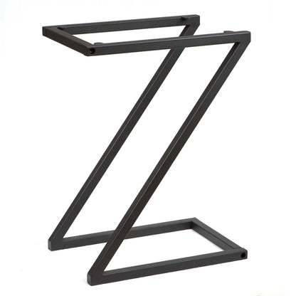 Z C shaped side table base