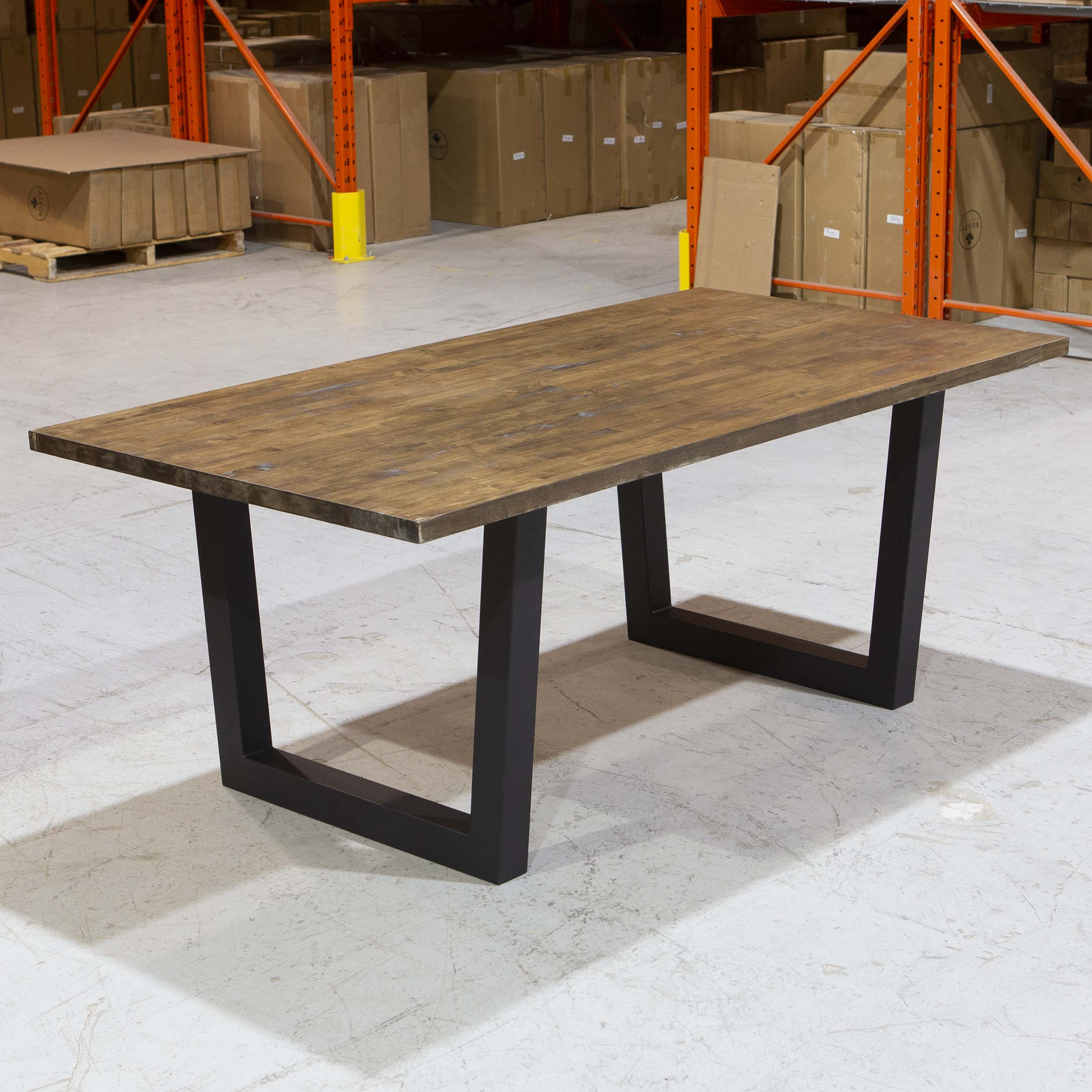 Extra Wide Dining Table Legs – Rusty Design Canada