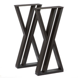 SS1130 double Z shaped entryway console table legs