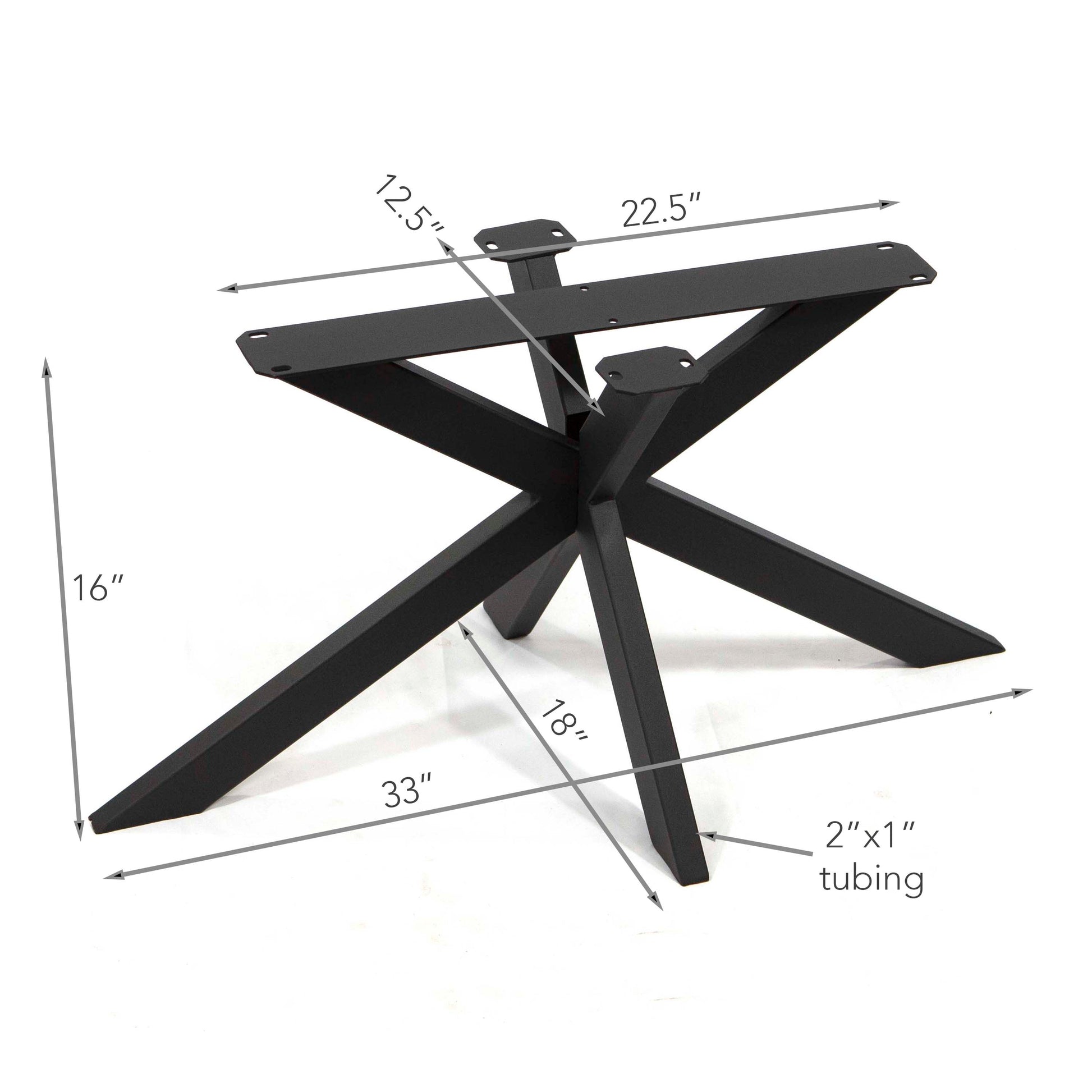spider shaped coffee table base