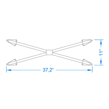 Butterfly Entryway Console Table Base, #SS1530