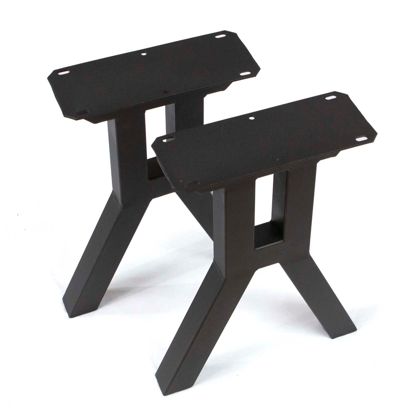 SS2000 metal bench legs in wishbone shaped