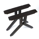 SS2010 wishbone shaped metal dining table legs