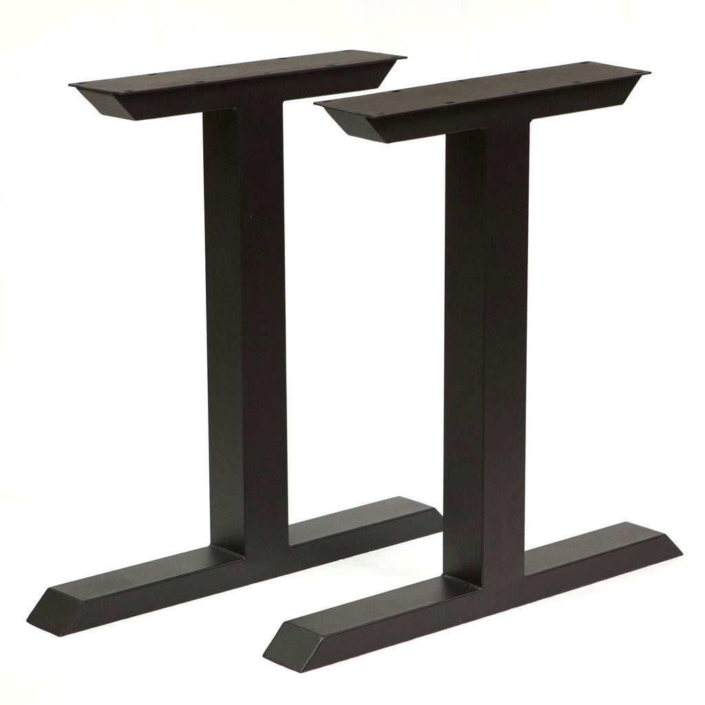 Tee Shape Dining Table legs, 1 Pair SS810 Rusty Design