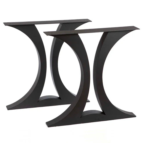 CLEARANCE B3 - Flowy X-Shaped Dining Table Legs, #ST3012