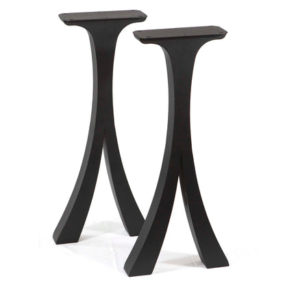 Flowy Wishbone Entryway Console Table legs, 1 Pair #ST3016B
