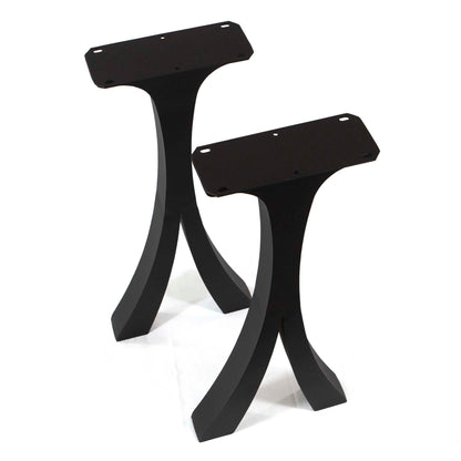 Flowy Wishbone Entryway Console Table legs, 1 Pair #ST3016B