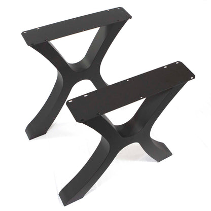 Flowy Cross Dining Table Legs, #ST3017