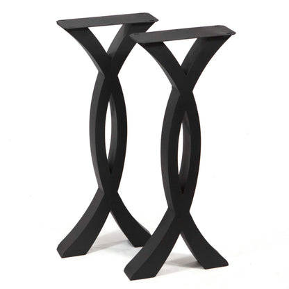rope shaped entryway console table legs
