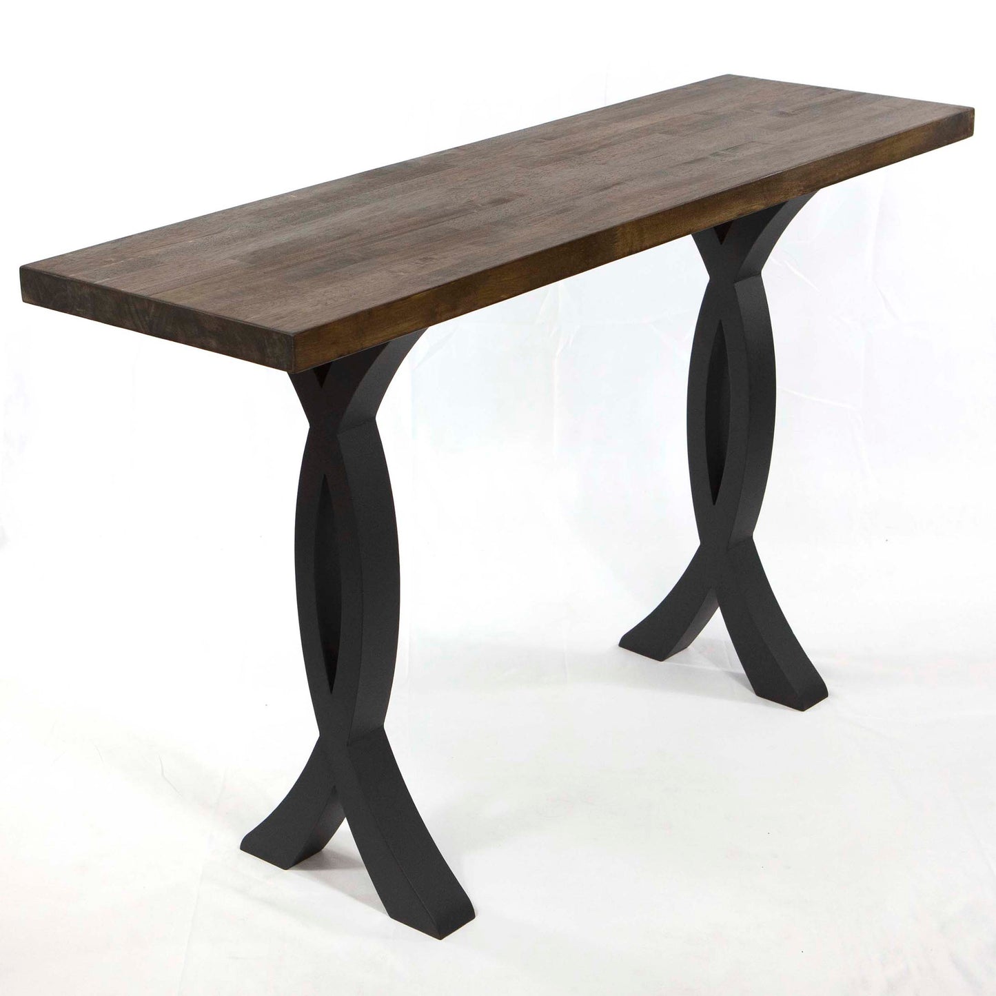 rope shaped console table