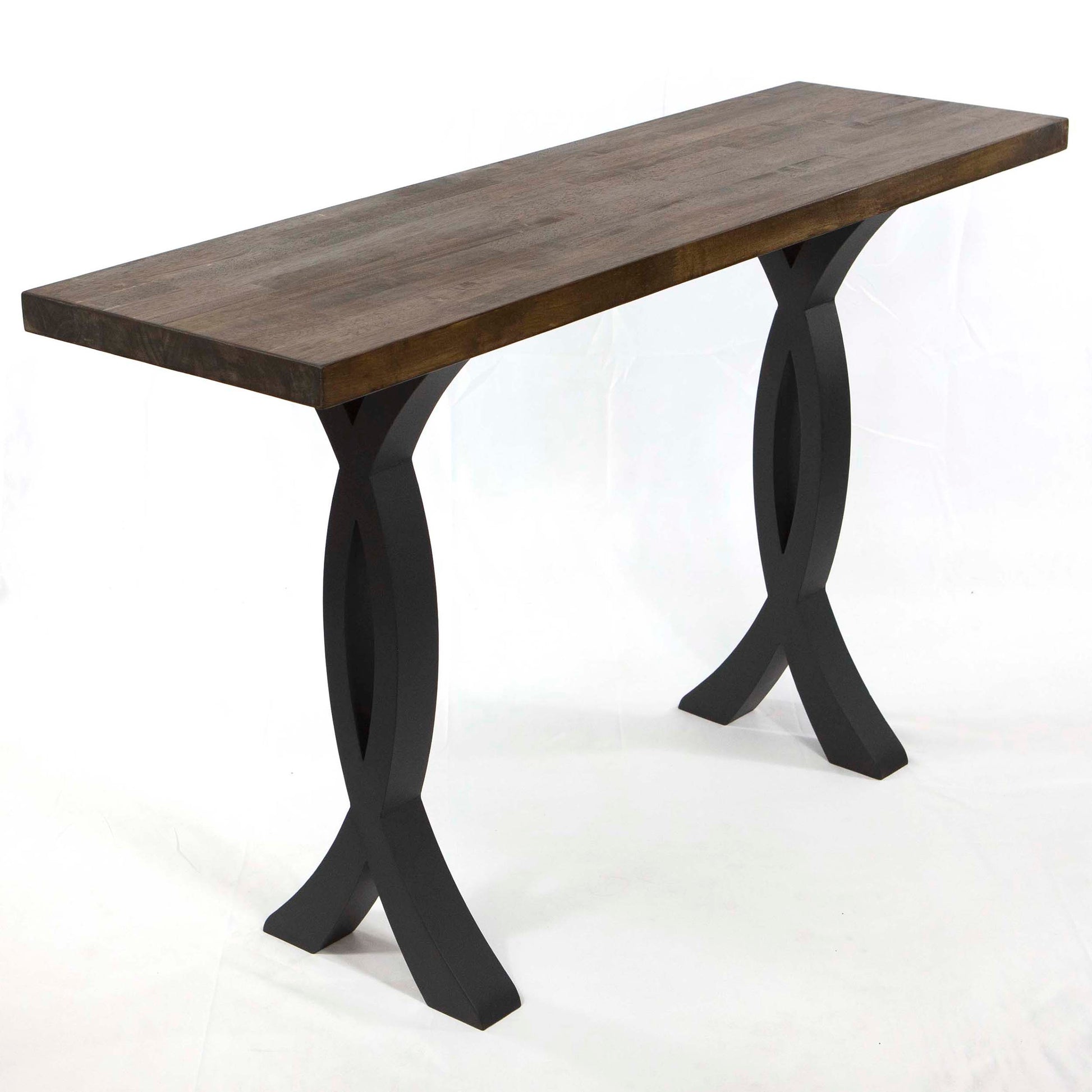rope shaped console table