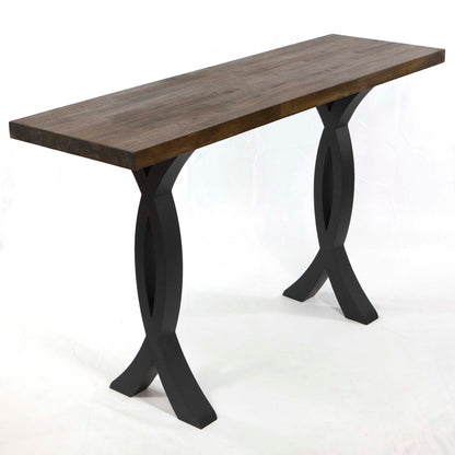 rope shaped console table