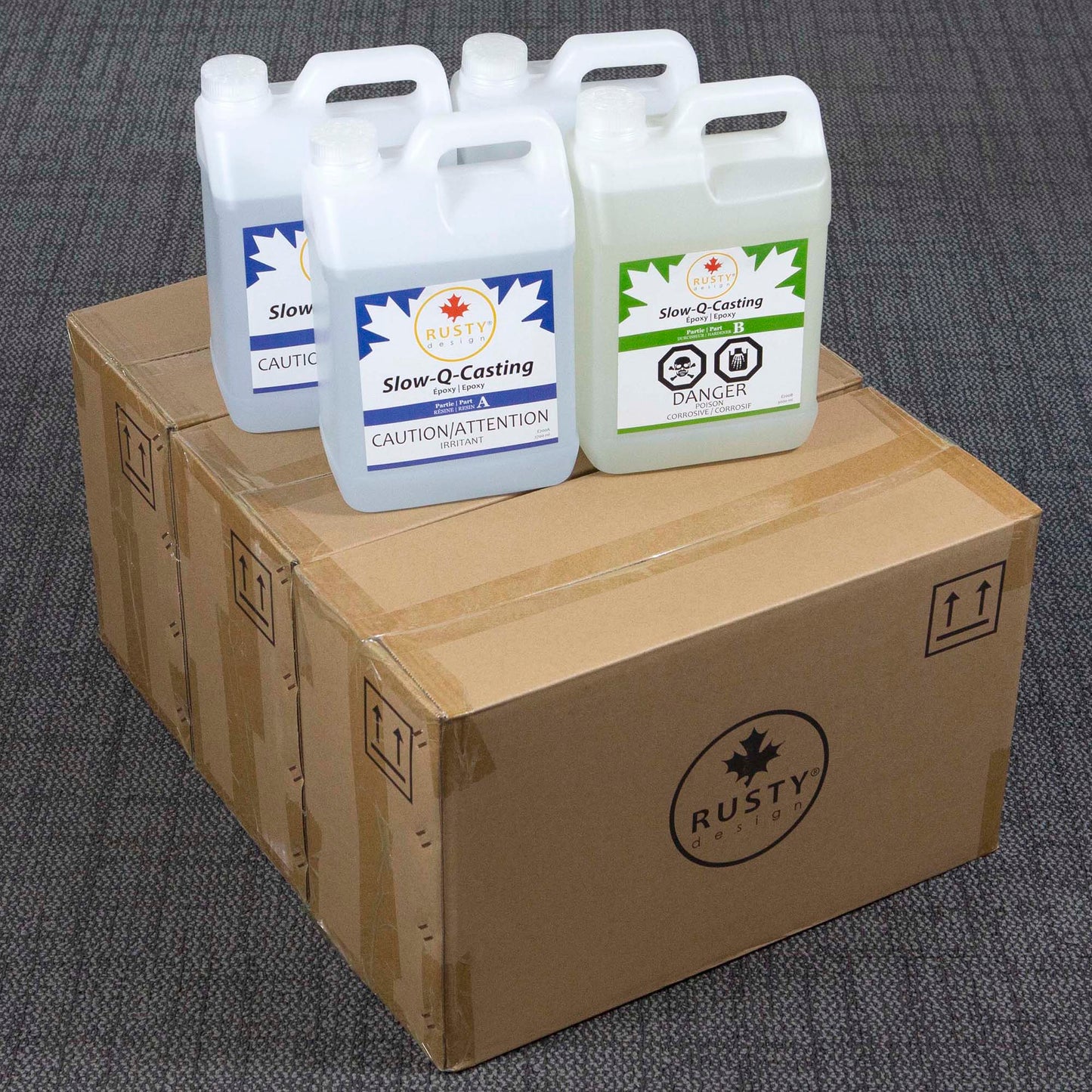 12 gallon slow-Q casting epoxy resin